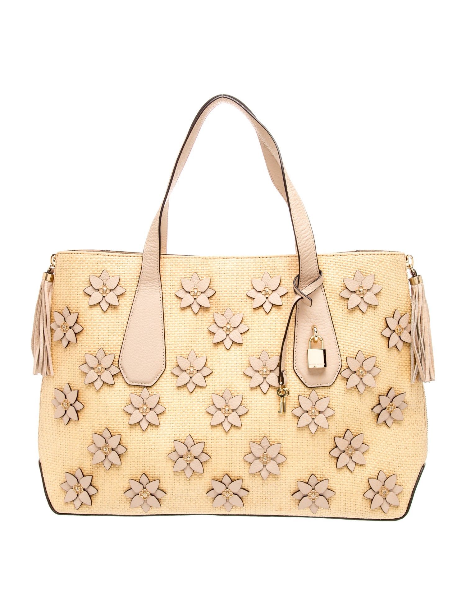 Straw Top Handle Bag
