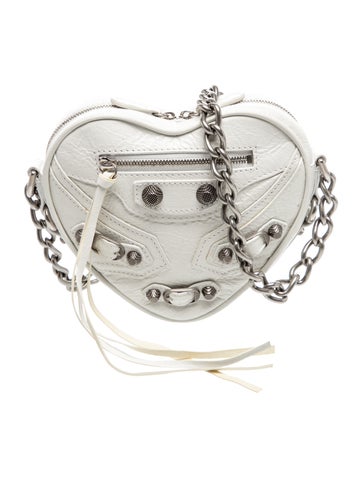 Leather Le Cagole Heart Bag Mini w/ Tags