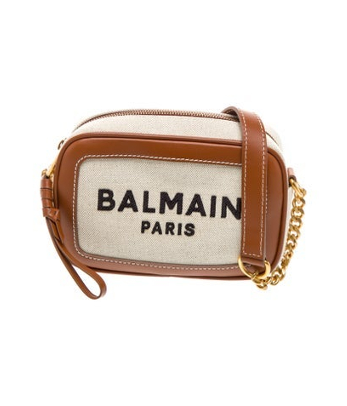 Balmain Canvas Crossbody Bag