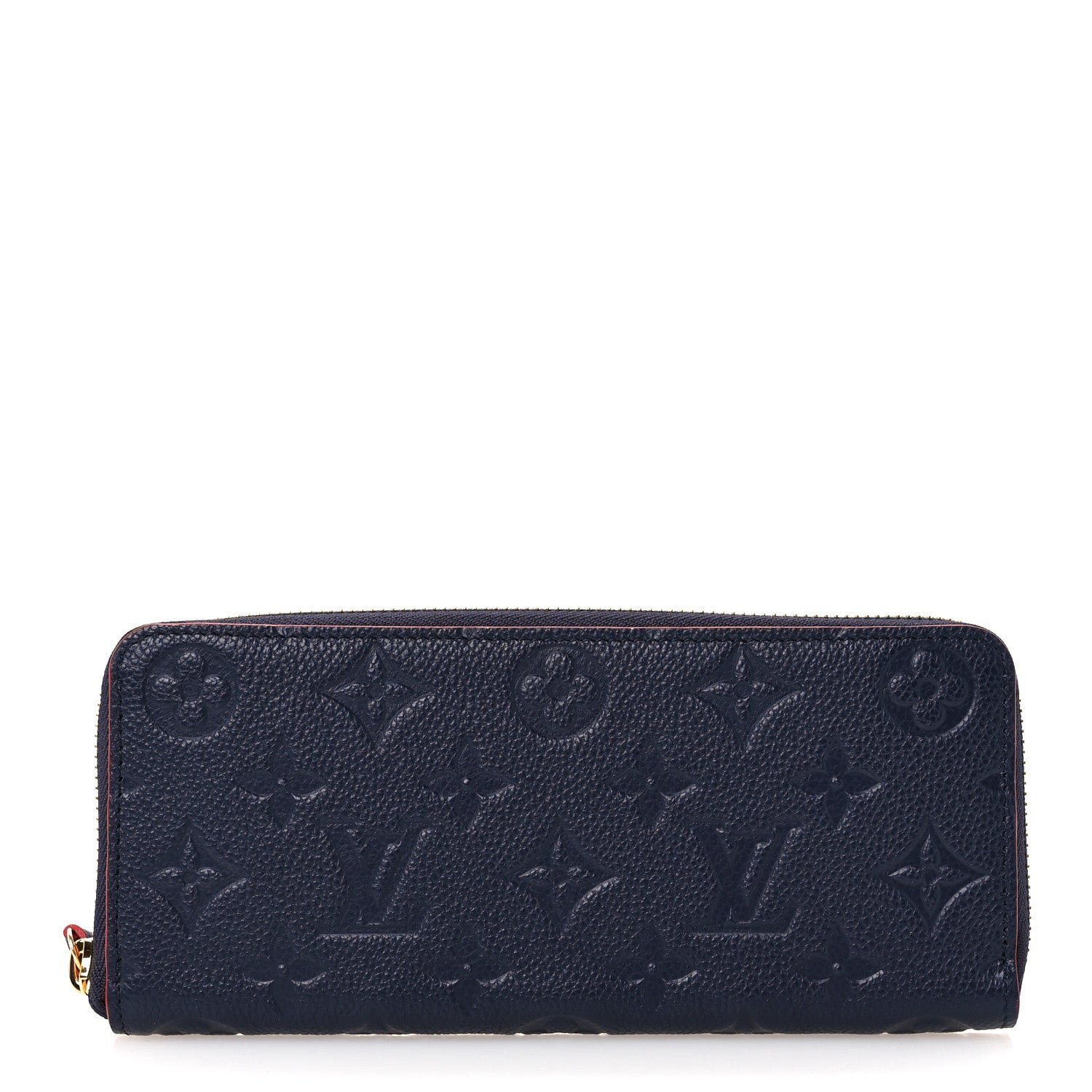 Louis Vuitton Empreinte Clemence Wallet Marine Rouge