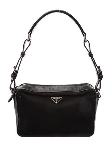 Tessuto Nylon Top Handle Bag