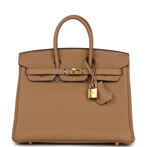 Hermes Hermes Birkin 25 Chai Togo Gold Hardware