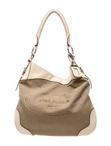 Prada Signature Shoulder Bag Large