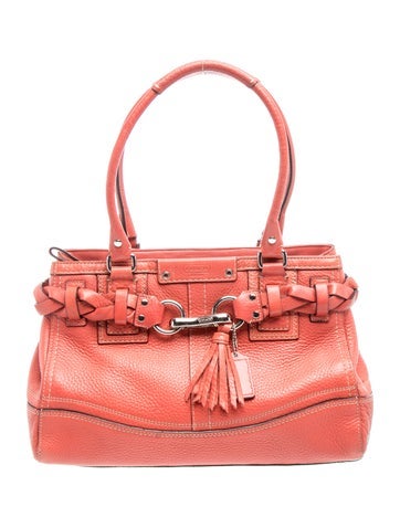 Leather Top Handle Bag