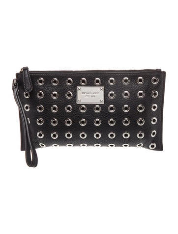 Michael Kors Leather Clutch