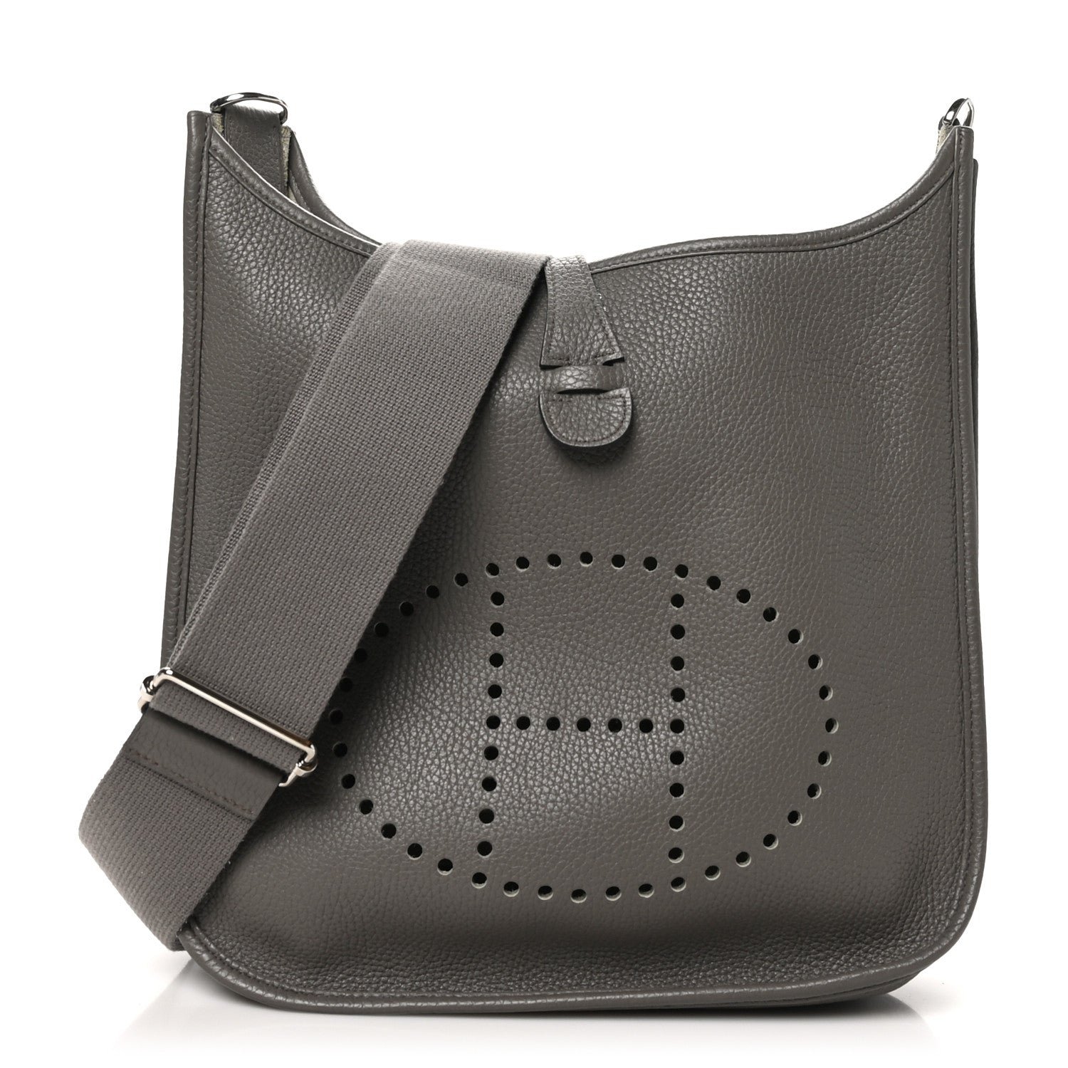 Hermes Taurillon Clemence Evelyne III PM Etain