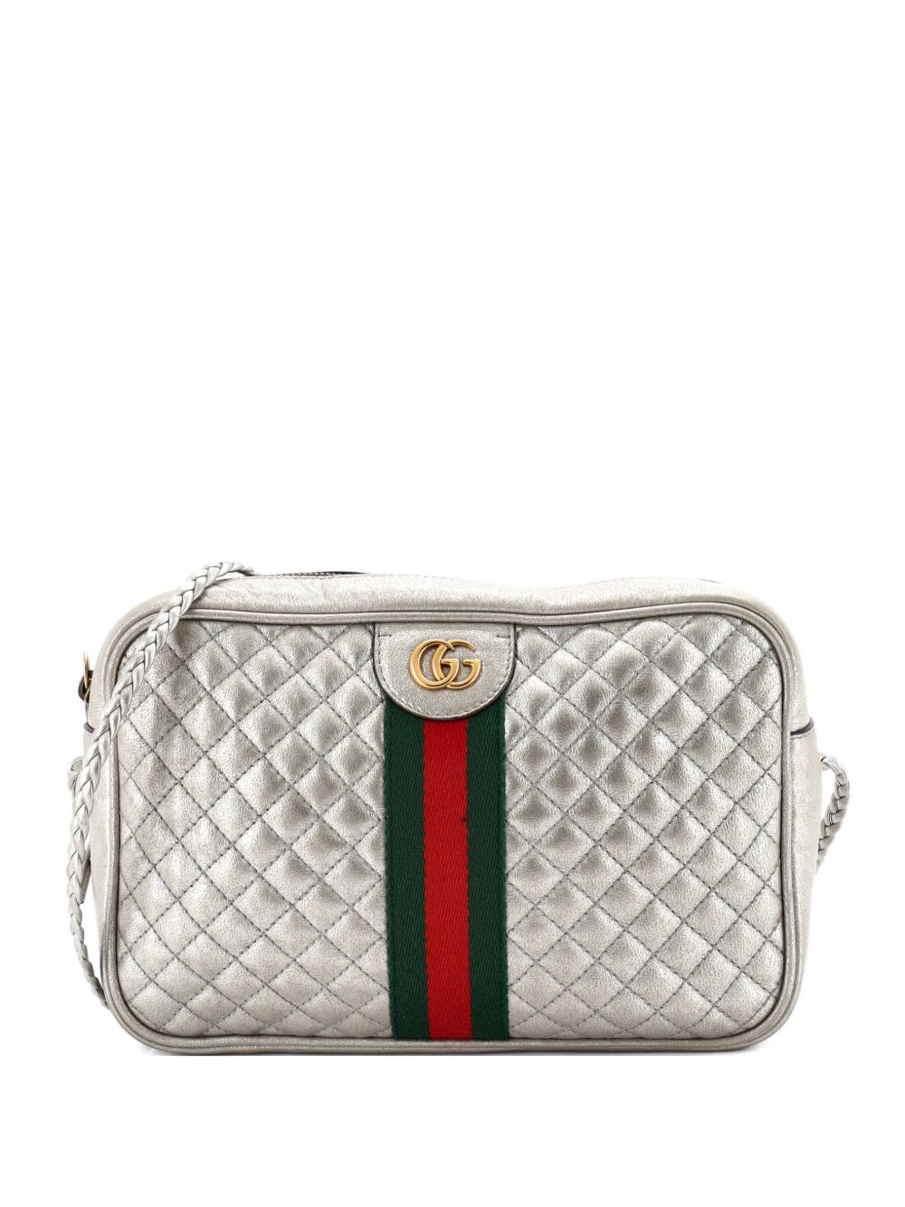 Trapuntata Camera Bag Quilted Leather Small crossbody bag