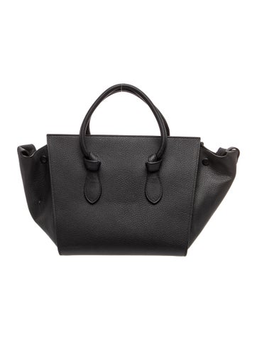 Leather Tie Tote
