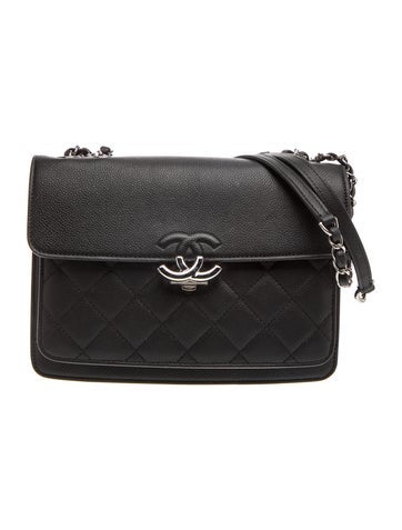 Quilted CC Box Flap Bag
