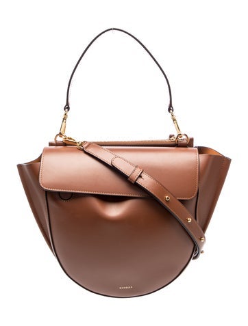 Wandler Leather Top Handle Bag