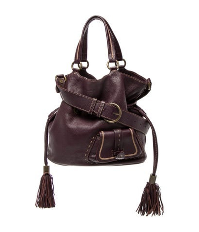 Lancel Leather Top Handle Bag