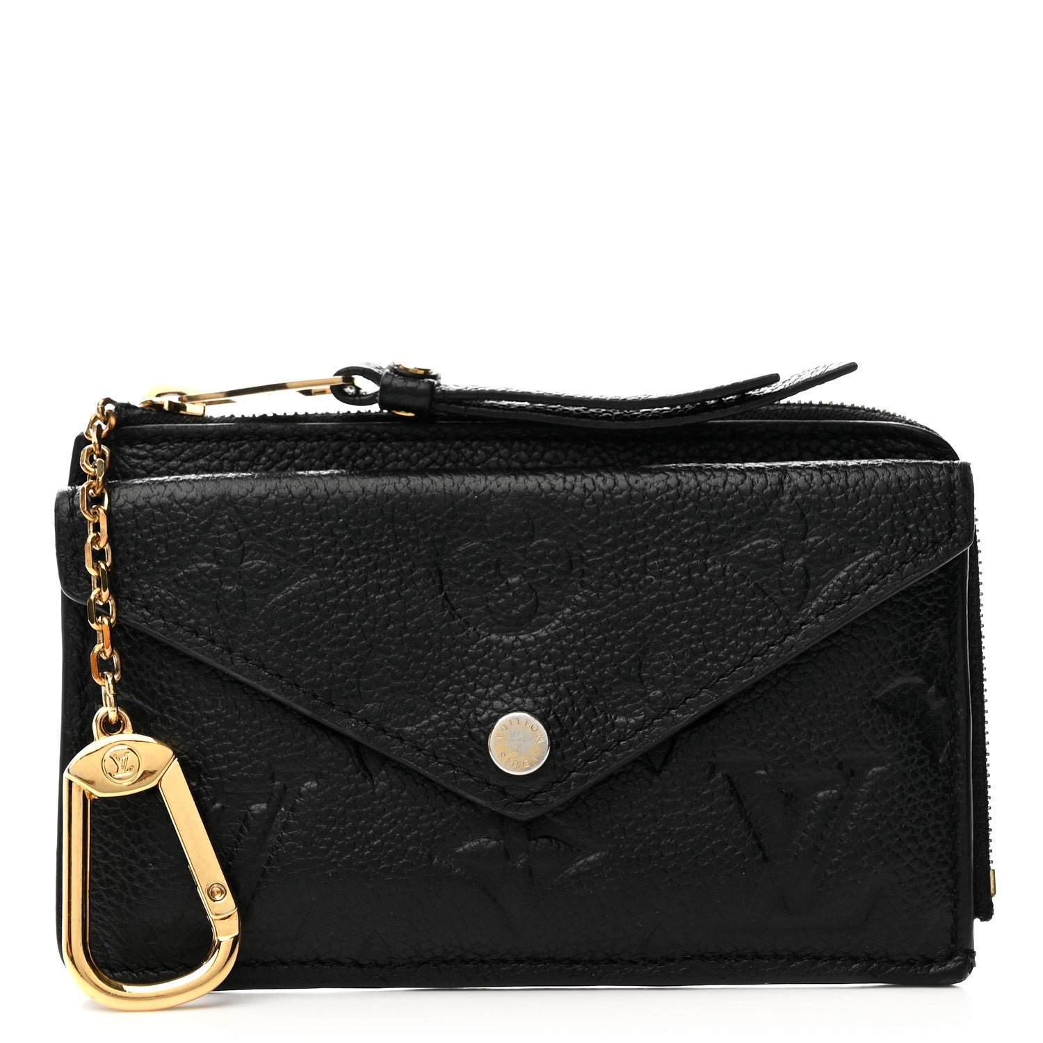 Louis Vuitton Empreinte Recto Verso Card Holder Black