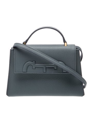 Leather Top Handle Bag