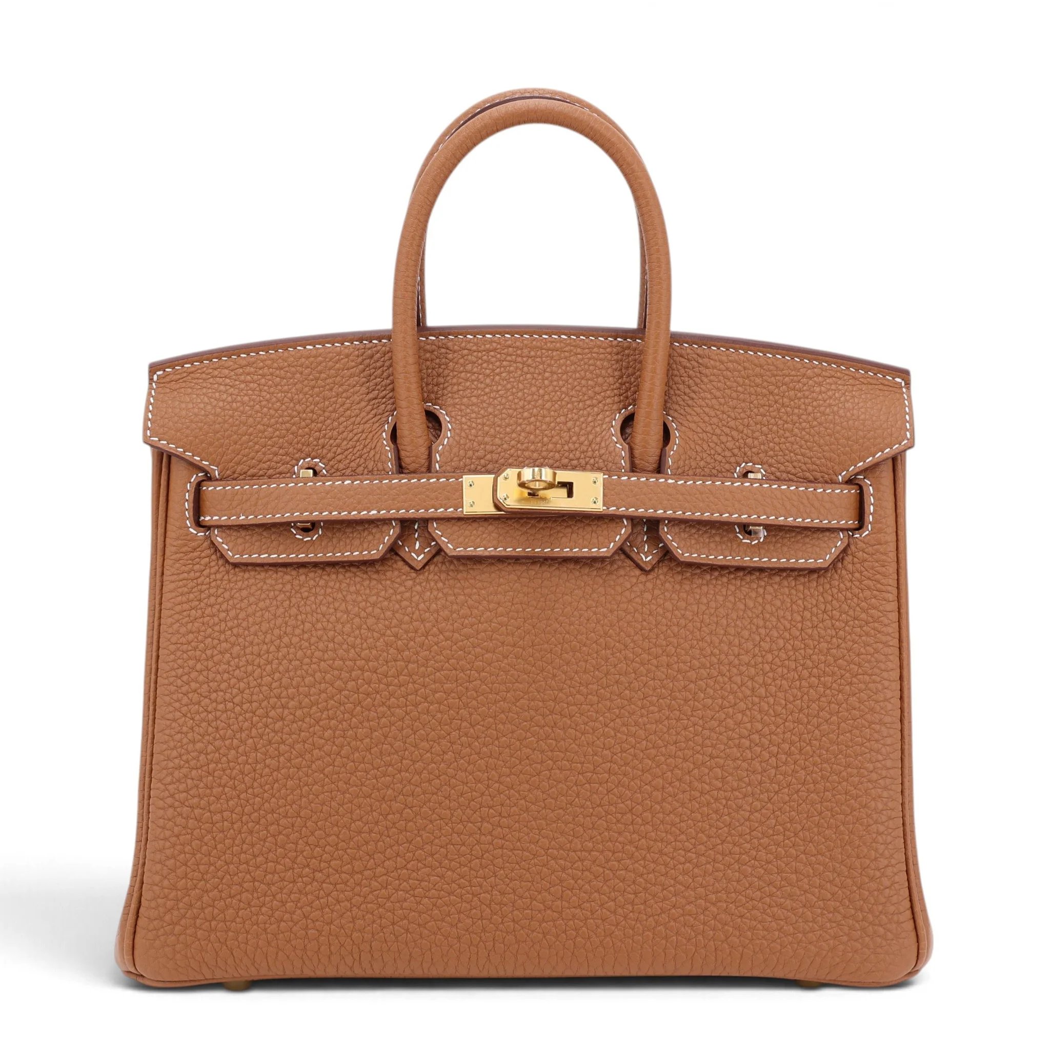 Brand New ( Rank N ) HERMÈS Birkin 25 Gold Togo Gold hardware B (2023)