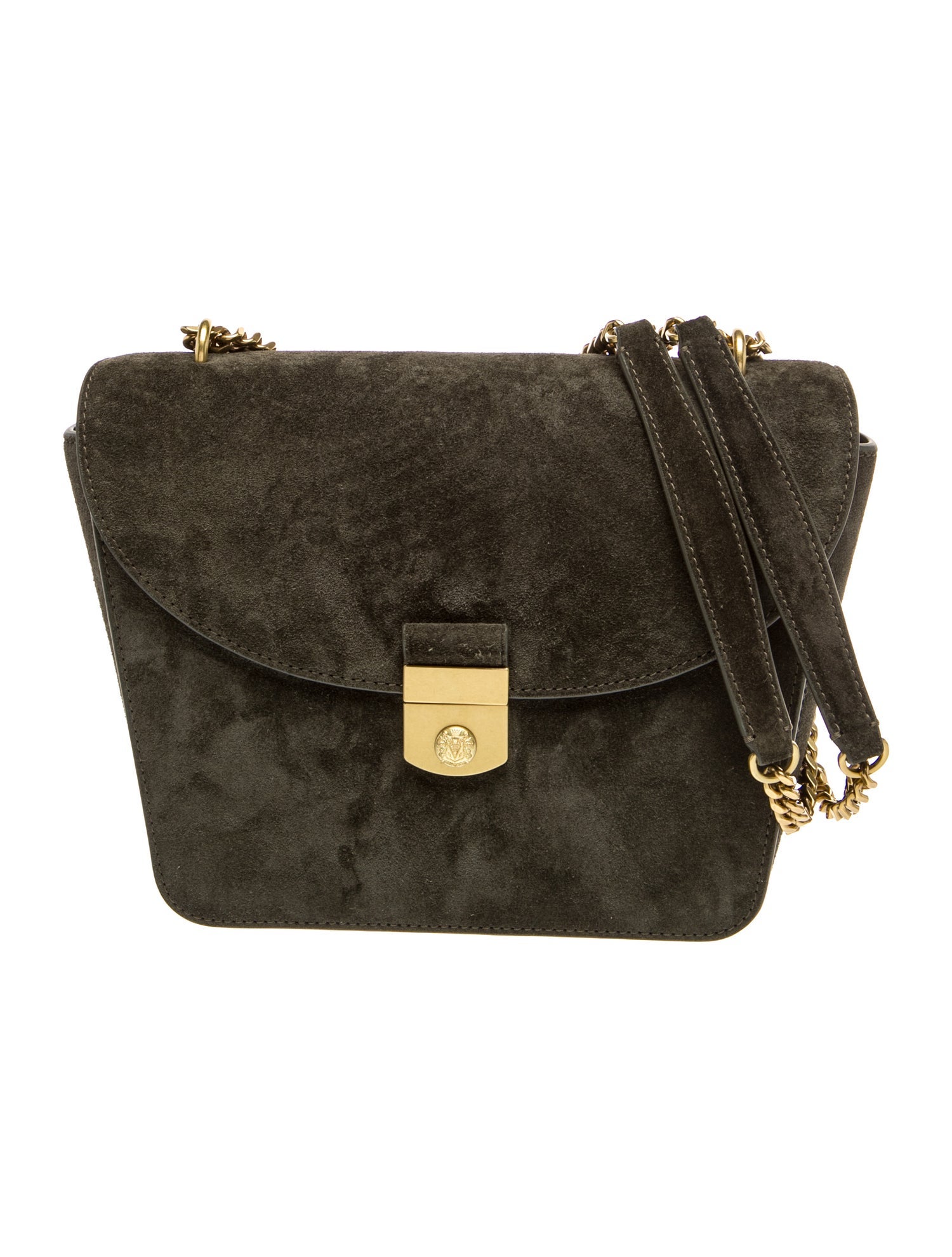 Suede Shoulder Bag