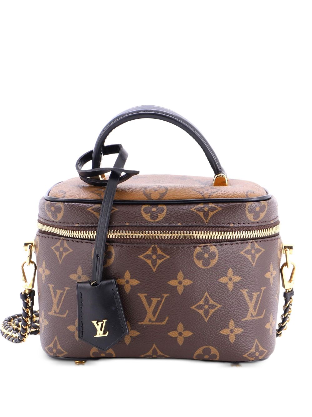 Louis Vuitton Vanity Handbag Reverse Monogram Canvas PM satchel