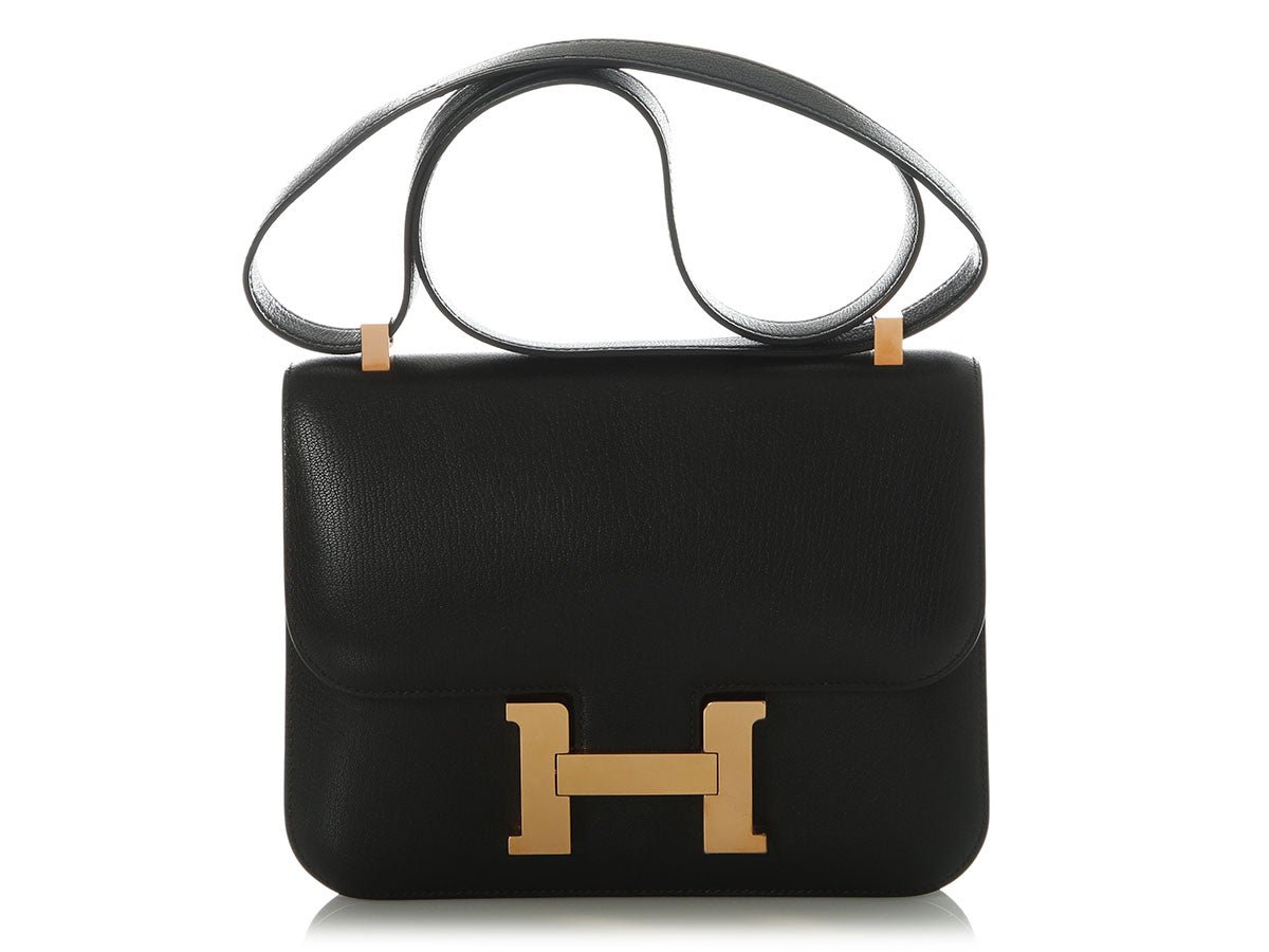 Hermes Hermès Black Chamkila Constance 1-24 Mirror
