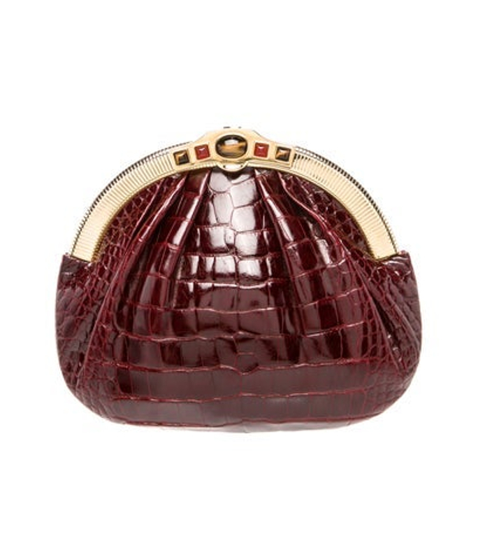 Judith Leiber Leiber Leather Evening Bag