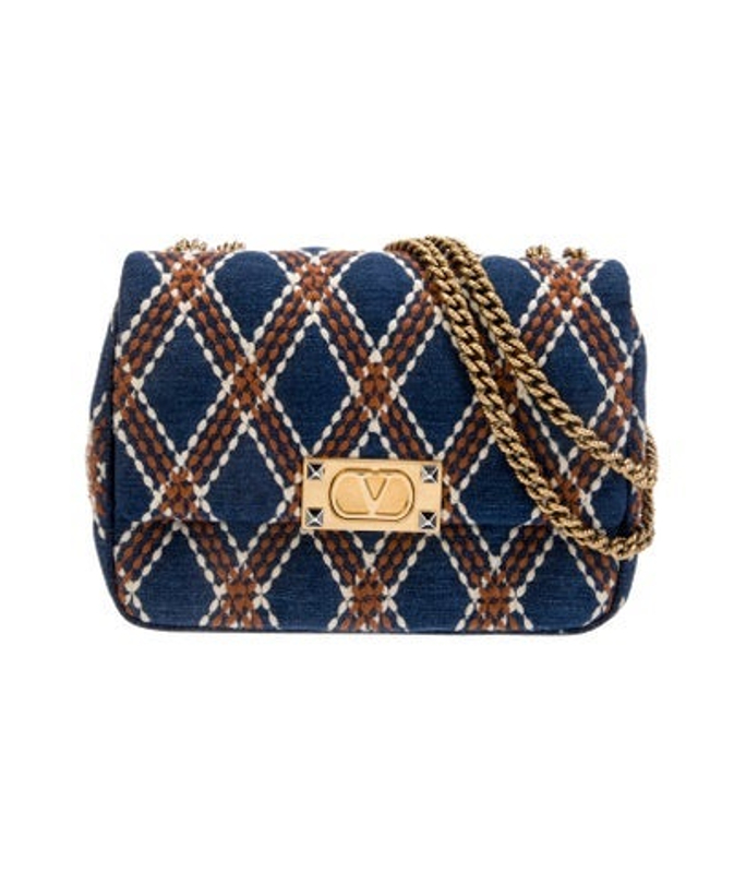 Valentino Denim Quiltie 67 Medium