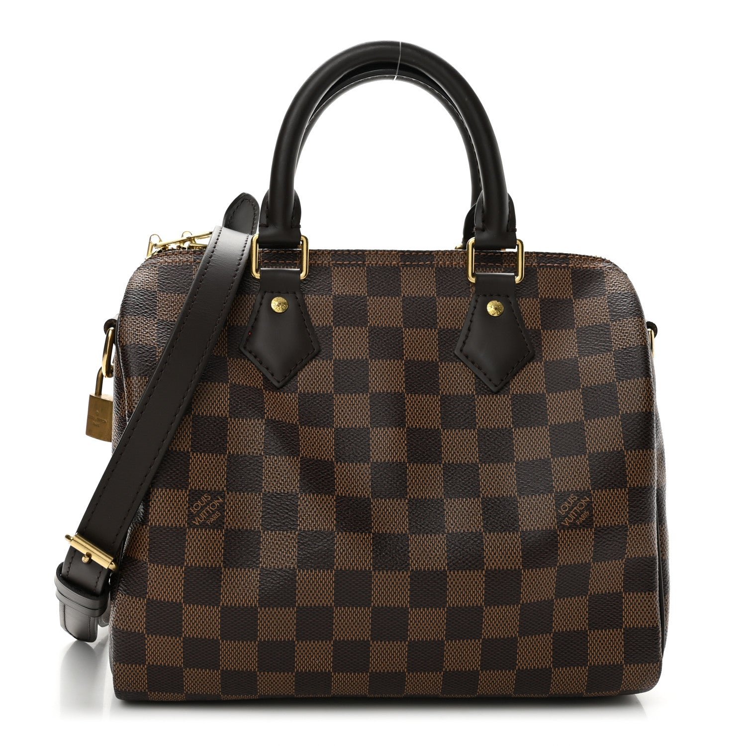 Louis Vuitton Damier Ebene Speedy Bandouliere 25