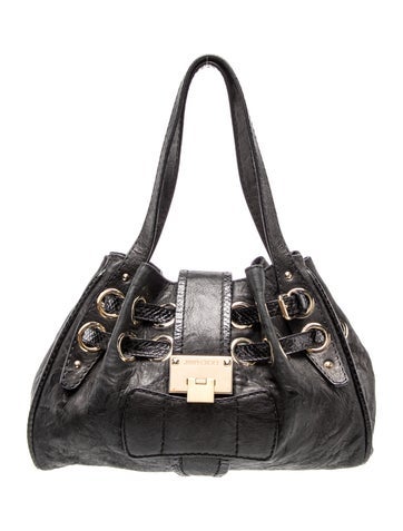 Leather Top Handle Bag