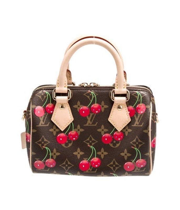 Louis Vuitton Vuitton Monogram Cerises Speedy Bandouliere 20 2025 W Tags