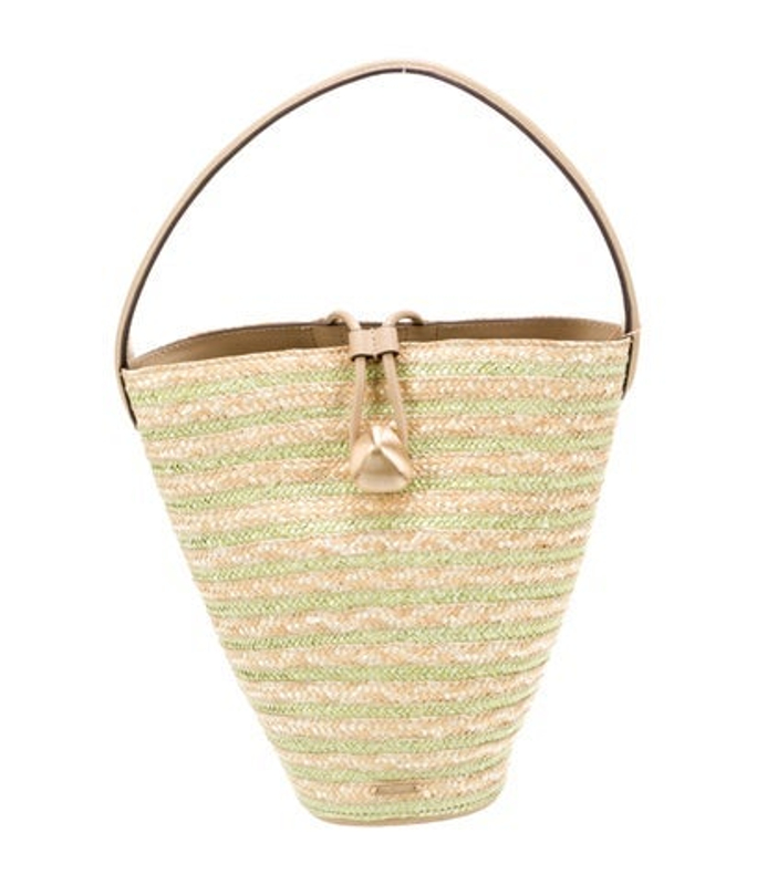 Cult Gaia Gaia Raffia Bucket Bag W Tags