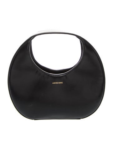 Anine Bing Leather Top Handle Bag