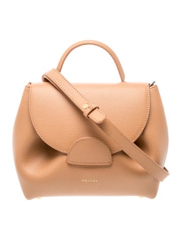 Polene Leather Crossbody Bag