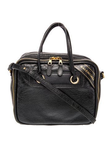 Balenciaga Leather Leather Blanket Square Small