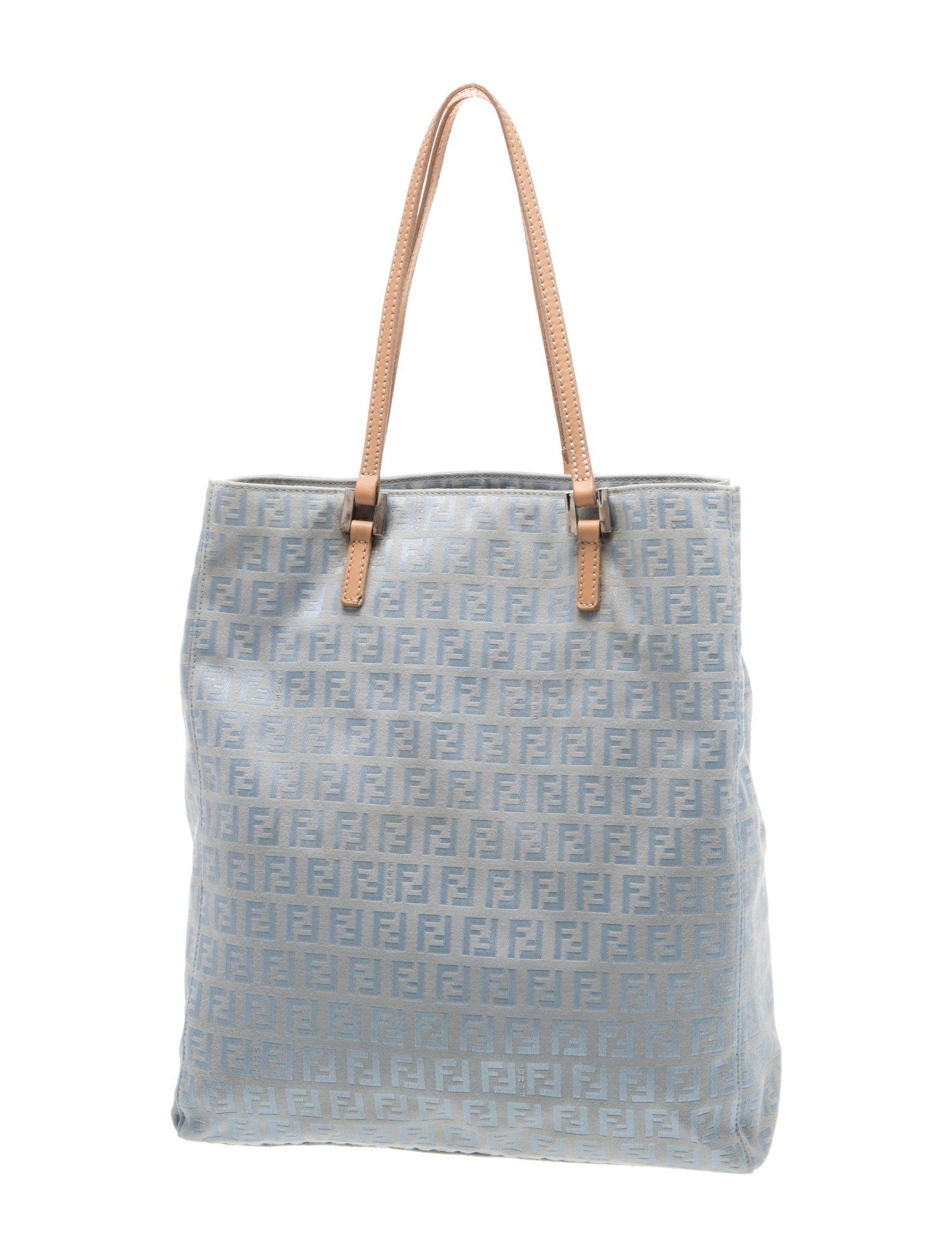 Fendi Zucchino FF Shoulder Bag Vintage