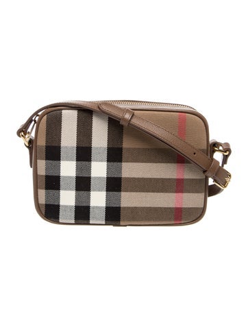 House Check Crossbody Bag w/ Tags