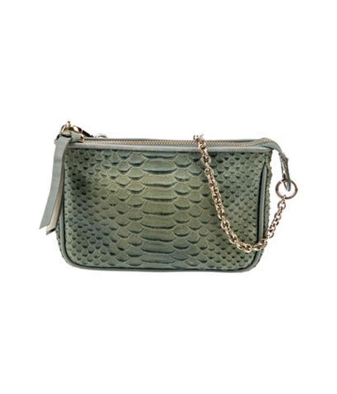 Furla Alligator Shoulder Bag
