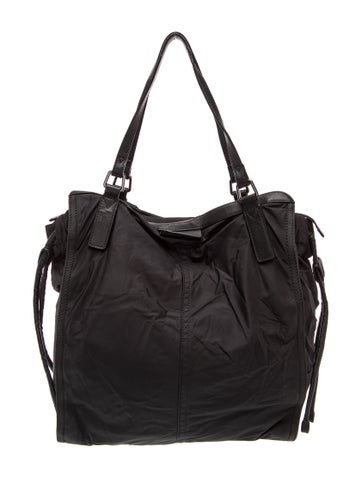 Smoked Check Tote