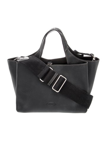 Leather Top Handle Bag