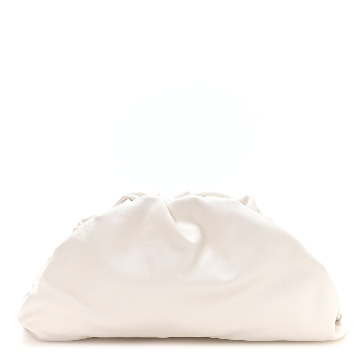 Bottega Veneta Smooth Butter Calf The Pouch Oversized Clutch Plaster