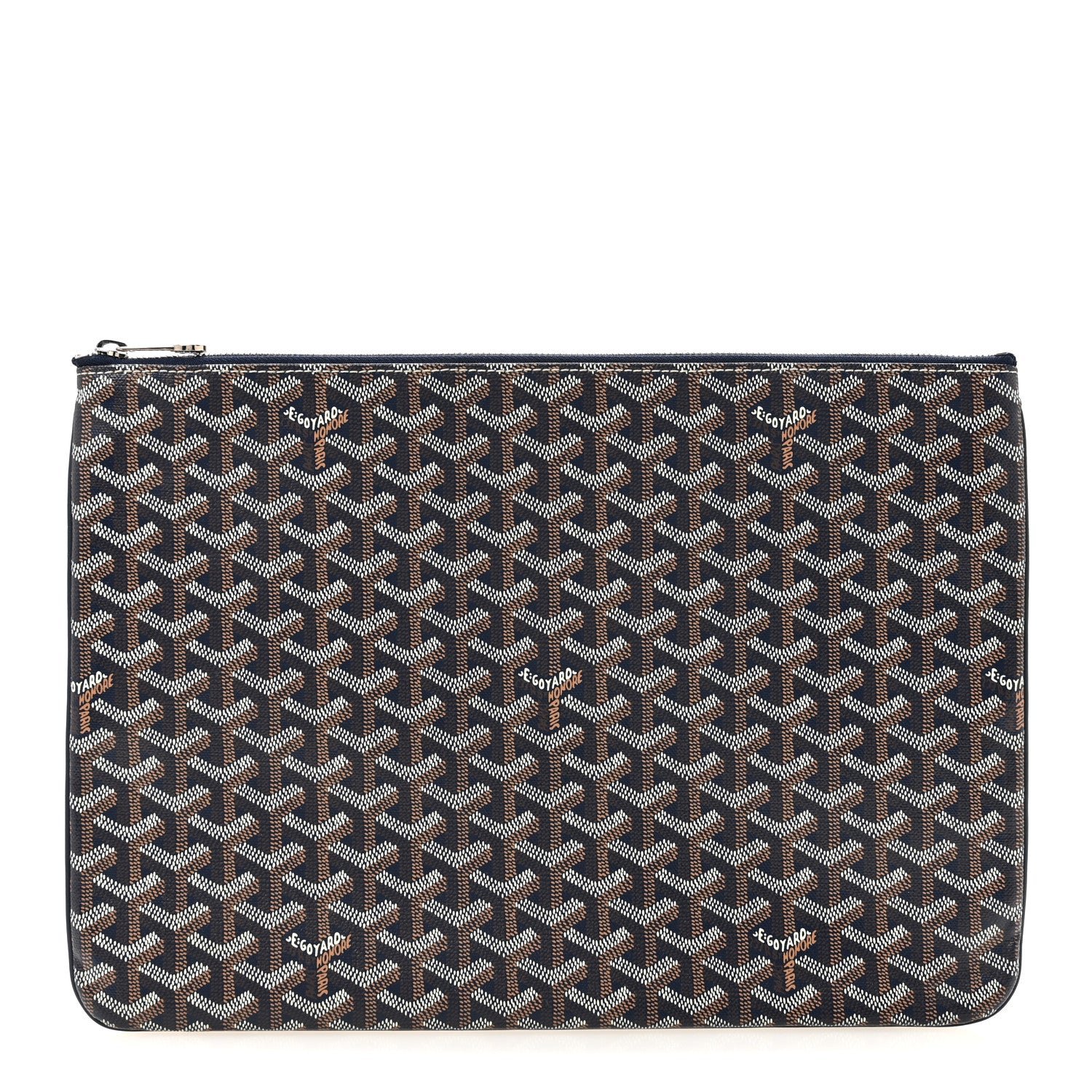 Goyard Goyard Goyardine Senat Pochette GM Navy