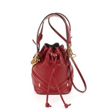 Leather Mon Tresor Bucket