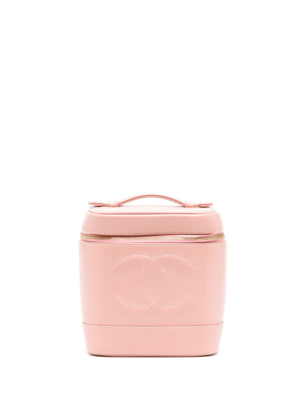 2003 CC logo-embossed vanity bag