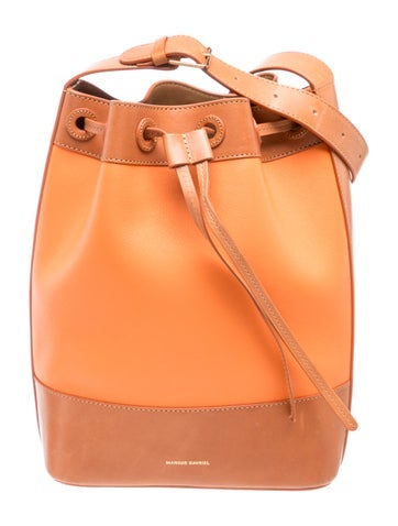 Mansur Gavriel Leather Bucket Bag