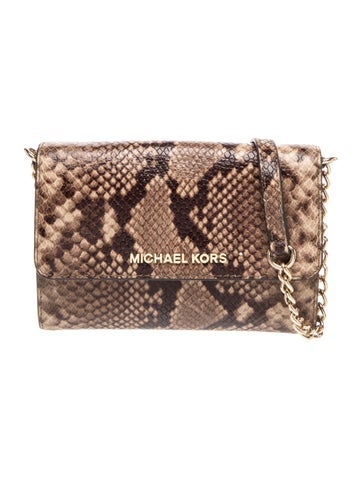 Embossed Leather Shoulder Bag