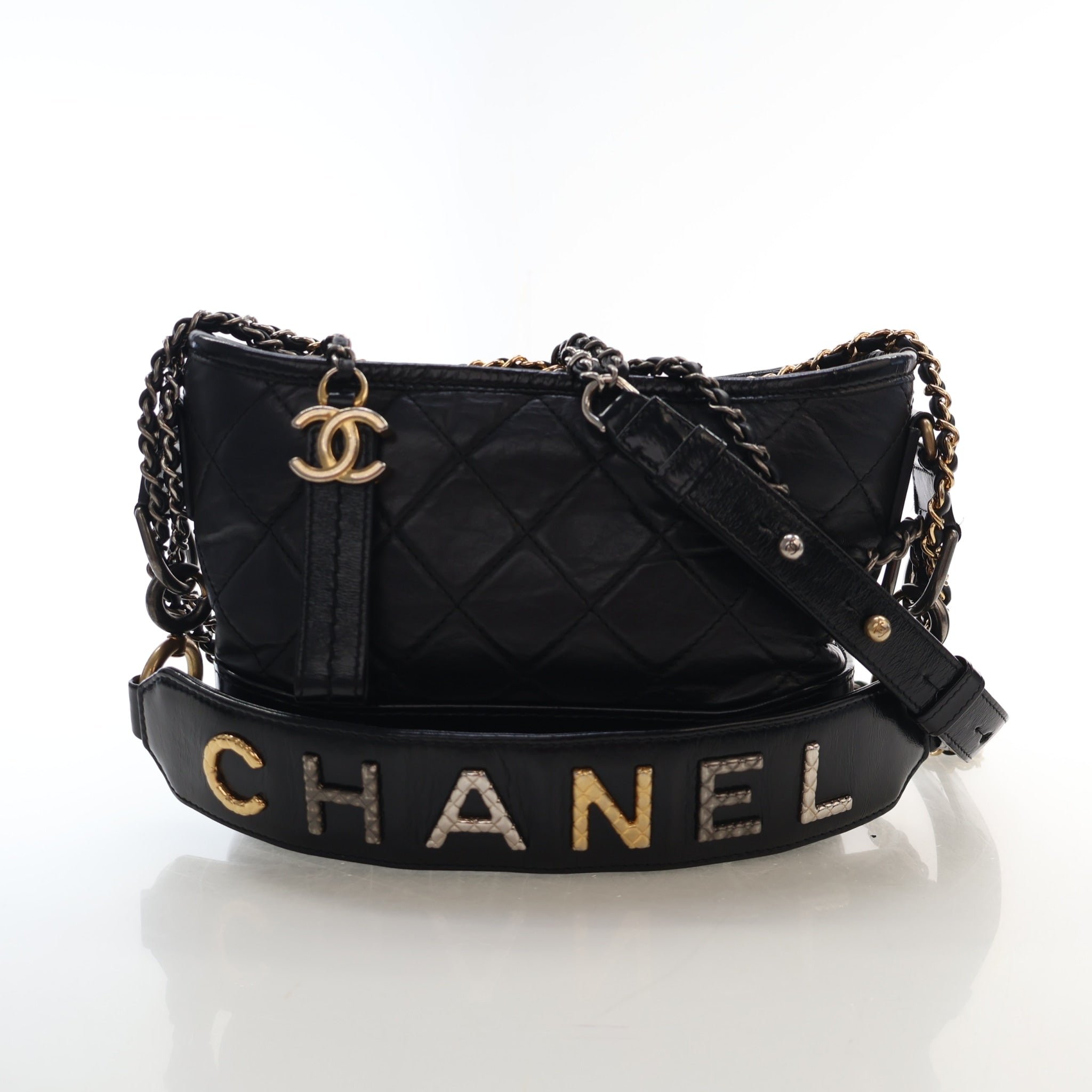 Chanel Small Calfskin Gabrielle Hobo