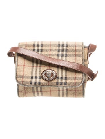 Haymarket Check Crossbody Bag Vintage