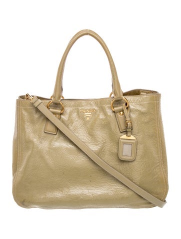 Patent Leather Bucket Bag