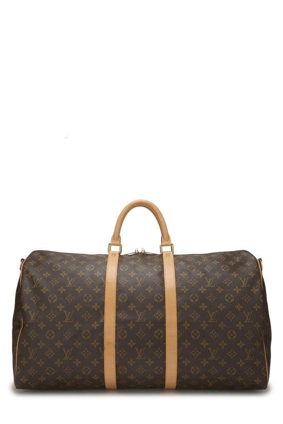 Monogram Canvas Keepall Bandouliere 55