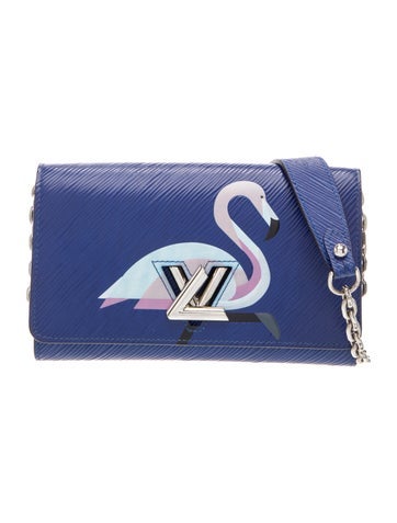 Epi Leather Twist Wallet on Chain