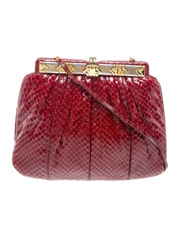 Snakeskin Evening Bag
