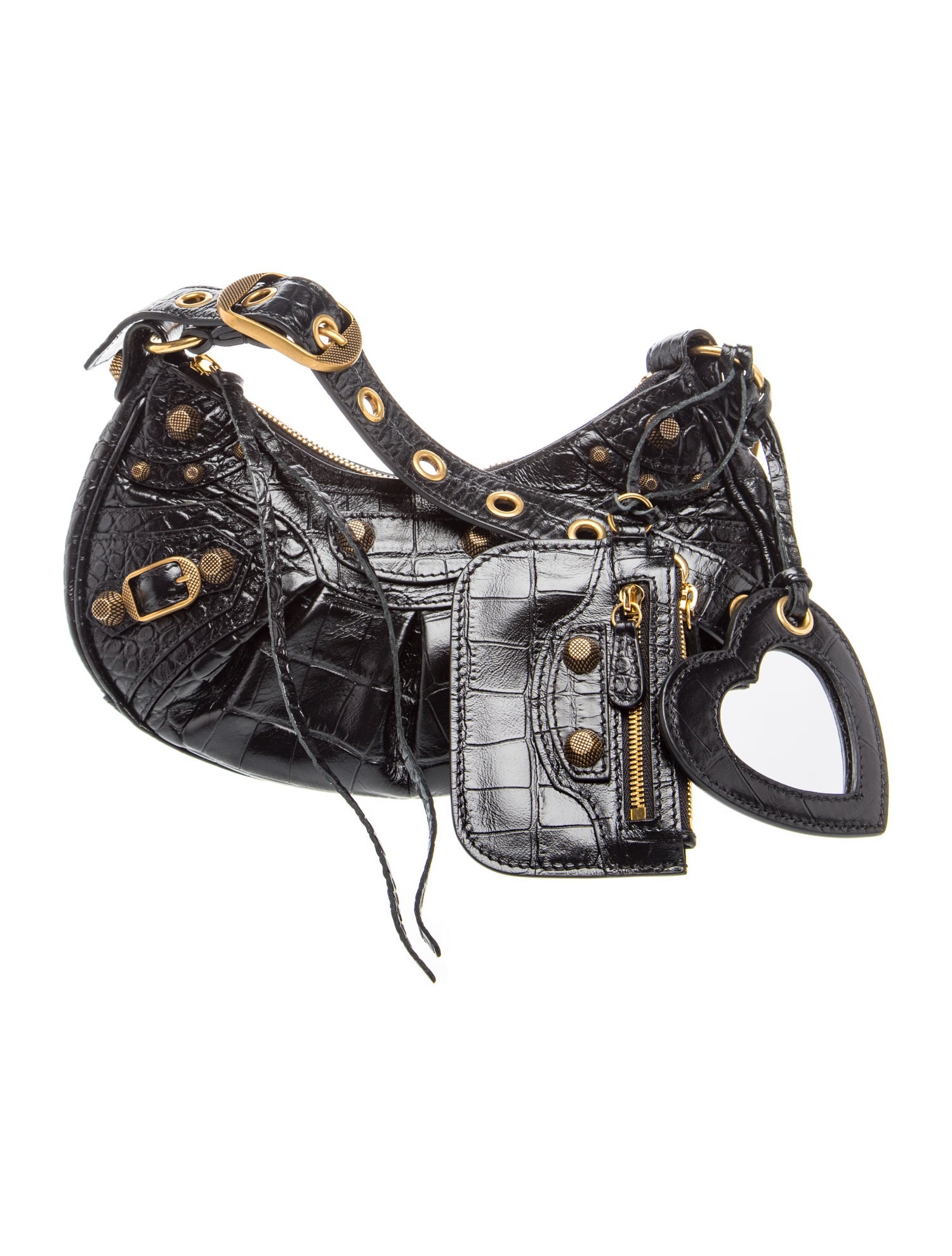 Embossed Leather Le Cagole XS