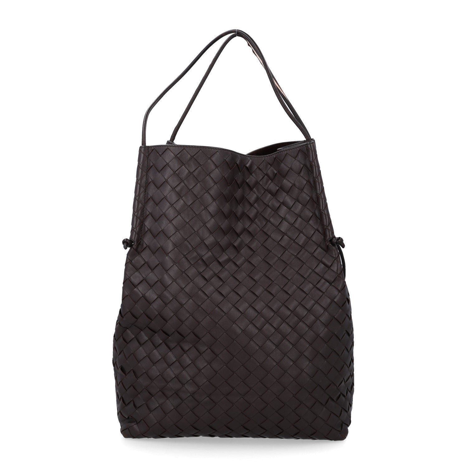 Bottega Veneta Nappa Intrecciato North South Tote Ebano