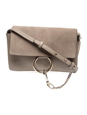 Leather Chloe Faye Shoulder Bag Small